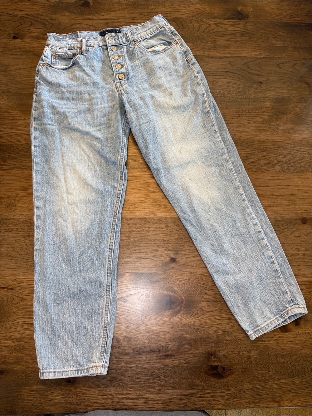 Aeropostale Women's Button Fly Mom Jeans 4